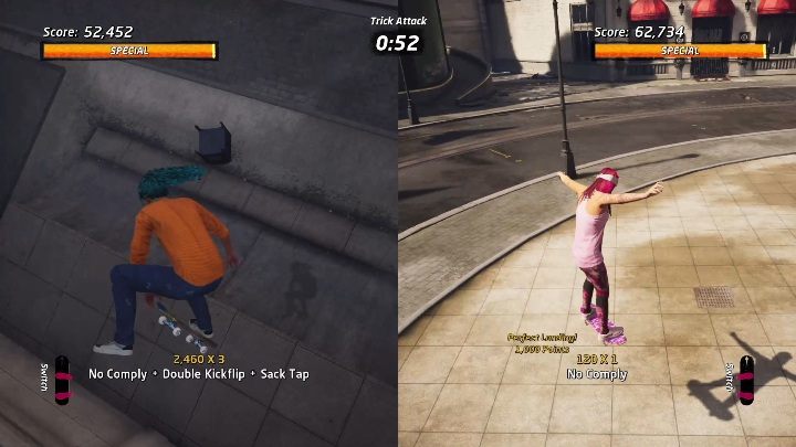 Tryb ten nie jest powiązany z żadnym osiągnięciem - Tony Hawks Pro Skater 1+2: Trick Attack - tryb multiplayer - Tony Hawks Pro Skater 1+2 - poradnik do gry