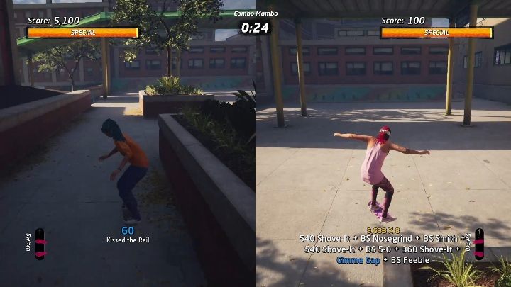 W tym trybie wygrywa gracz, który wbije największe combo w określonym czasie - Tony Hawks Pro Skater 1+2: Combo Mambo - tryb multiplayer - Tony Hawks Pro Skater 1+2 - poradnik do gry