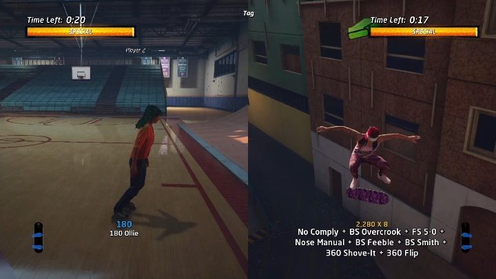 Tryb ten polega na spędzeniu jak najmniejszej ilości czasu jako IT - Tony Hawks Pro Skater 1+2: Tag - tryb multiplayer - Tony Hawks Pro Skater 1+2 - poradnik do gry