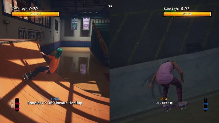 Dodatkowo musisz uważać na gracza, który jest IT - Tony Hawks Pro Skater 1+2: Tag - tryb multiplayer - Tony Hawks Pro Skater 1+2 - poradnik do gry