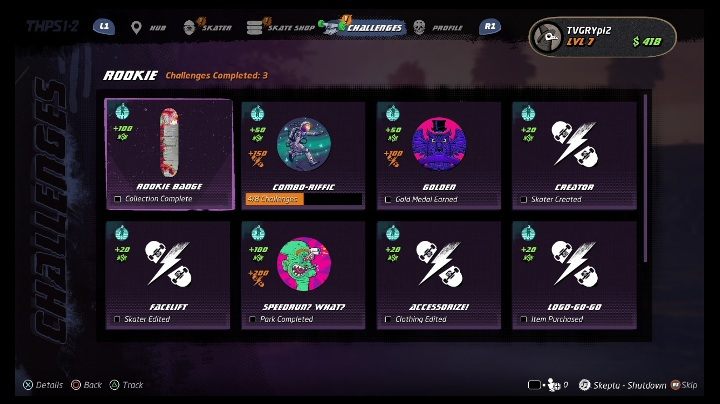 Nazwa: Rookie of the Year - Tony Hawks Pro Skater 1+2: Rookie - wyzwania - Tony Hawks Pro Skater 1+2 - poradnik do gry