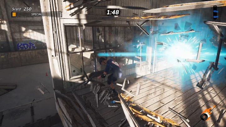 Ukrytą taśmę w Warehouse możesz znaleźć w sekretnym pomieszczeniu - Tony Hawks Pro Skater 1+2: Warehouse - solucja THPS1 - Tony Hawks Pro Skater 1+2 - poradnik do gry