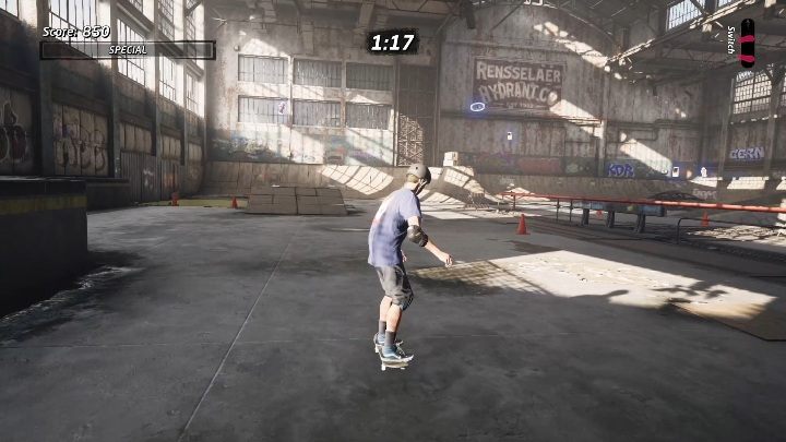 W Warehouse znajdziesz 2 punkty służące do rozwoju umiejętności - Tony Hawks Pro Skater 1+2: Warehouse - solucja THPS1 - Tony Hawks Pro Skater 1+2 - poradnik do gry