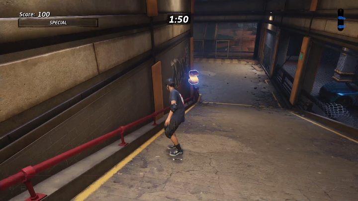 Kolejne wyzwanie odnosi się do zebrania 5 liter - Tony Hawks Pro Skater 1+2: Mall - solucja THPS1 - Tony Hawks Pro Skater 1+2 - poradnik do gry
