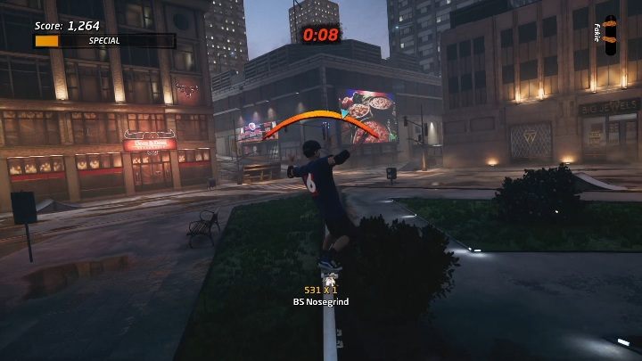 Kolejne wyzwanie polega na zebraniu 5 popcornów - Tony Hawks Pro Skater 1+2: Downtown - solucja THPS1 - Tony Hawks Pro Skater 1+2 - poradnik do gry