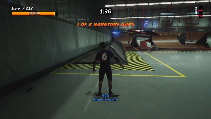 Twoim zadaniem jest po prostu przeskoczenie nad trzema obiektami dostępnymi na mapie - Tony Hawks Pro Skater 1+2: Hangar - solucja THPS2 - Tony Hawks Pro Skater 1+2 - poradnik do gry