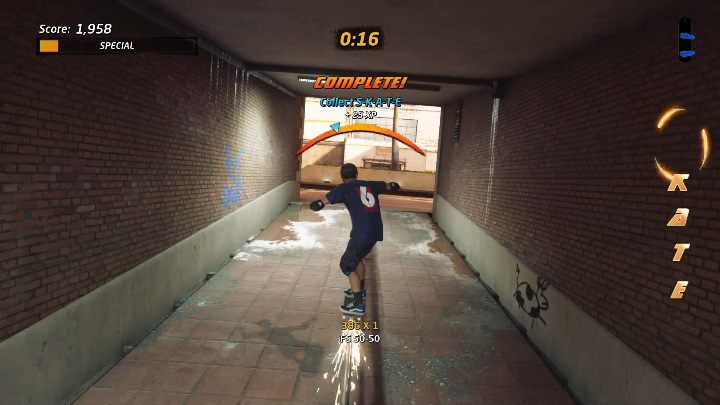 Na tej mapie 4 wyzwania odnoszą się do wyniku i combo - Tony Hawks Pro Skater 1+2: School 2 - solucja THPS2 - Tony Hawks Pro Skater 1+2 - poradnik do gry