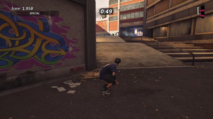 Na mapie znajdziesz 3 długie barierki - Tony Hawks Pro Skater 1+2: School 2 - solucja THPS2 - Tony Hawks Pro Skater 1+2 - poradnik do gry