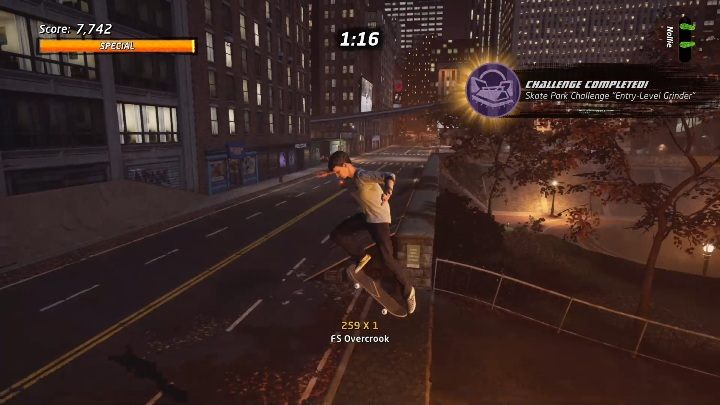 Na tej mapie 4 wyzwania odnoszą się do wyniku i combo - Tony Hawks Pro Skater 1+2: NY City - solucja THPS2 - Tony Hawks Pro Skater 1+2 - poradnik do gry