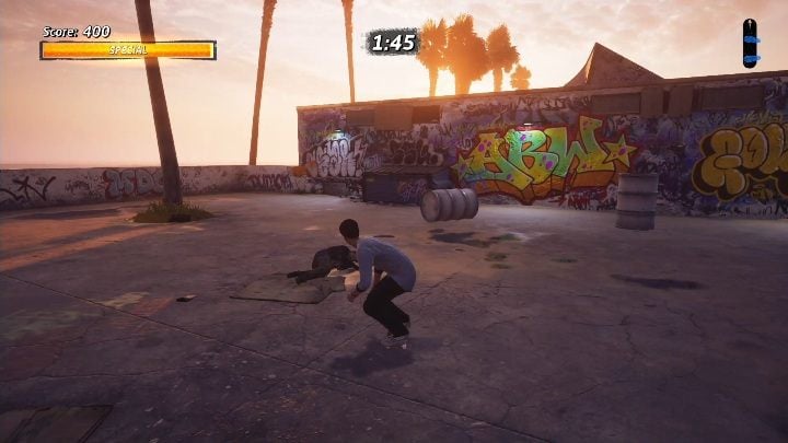 Na mapie jest bezdomny, który przenosi się pomiędzy lokacjami - Tony Hawks Pro Skater 1+2: Venice Beach - solucja THPS2 - Tony Hawks Pro Skater 1+2 - poradnik do gry