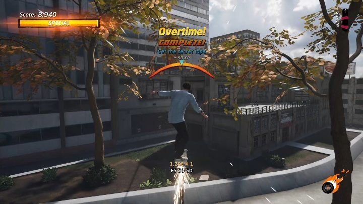 Gdy ruszysz w lewo od pozycji startowej zobaczysz długi drut - Tony Hawks Pro Skater 1+2: Philadelphia - solucja THPS2 - Tony Hawks Pro Skater 1+2 - poradnik do gry