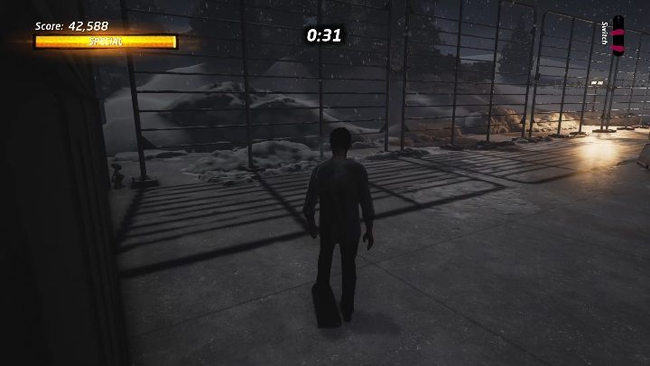 Po pozbyciu się helikoptera otworzy się sekretne przejście - Tony Hawks Pro Skater 1+2: Figurki kosmitów - lista, znajdźki - Tony Hawks Pro Skater 1+2 - poradnik do gry