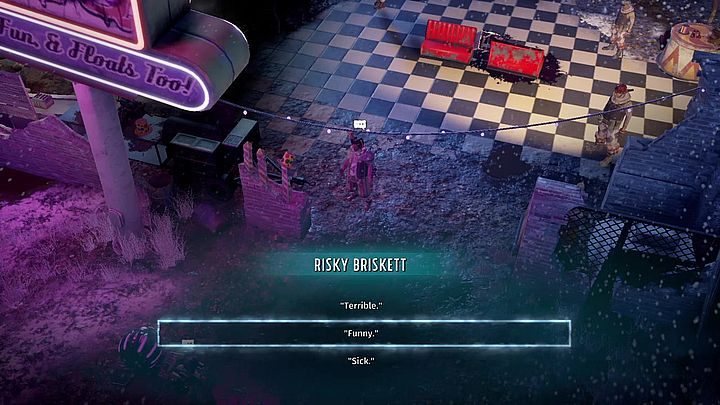 Eksplorując okolicę trafisz na kapliczkę Łowców Bogów - Wasteland 3: Bogowie i Klauni - solucja, opis przejścia - Wasteland 3 - poradnik do gry