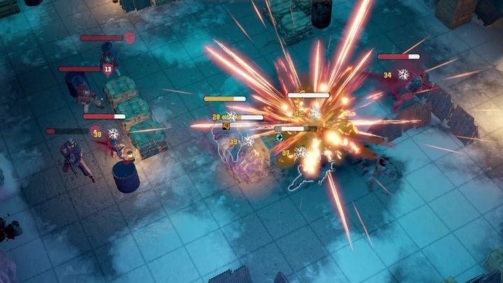 Utrzymaj drużynę w dużym rozproszeniu i wykorzystaj znajdujące się na polu walki zbiorniki z azotem - Wasteland 3: Koszmar w Diwnowisku - solucja, opis przejścia - Wasteland 3 - poradnik do gry