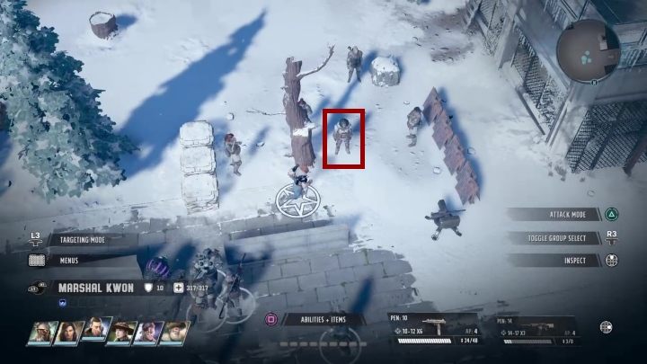 Uciekinierka znajduje się przy ognisku na Placu Pręgierzowym w Kolorado Springs - Wasteland 3: Nagroda handlarzy niewolników - solucja, opis przejścia - Wasteland 3 - poradnik do gry