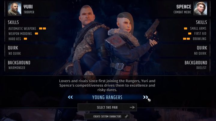 Wasteland 3 pozwala także na wykreowanie własnego duetu bohaterów - Wasteland 3: Tworzenie postaci - wygląd, tło fabularne - Wasteland 3 - poradnik do gry