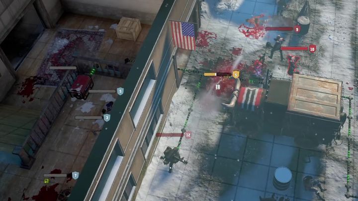 Jeśli natomiast nie jesteś w stanie dostać się na tyły budynku, będziesz musiał ruszyć od frontu - Wasteland 3: Orzeł czy reszka - solucja, opis przejścia - Wasteland 3 - poradnik do gry