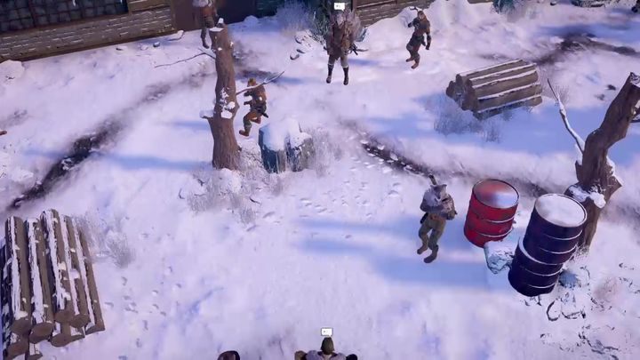 Zanim rozpocznie się walka, zainicjowany zostanie dialog - Wasteland 3: Orzeł czy reszka - solucja, opis przejścia - Wasteland 3 - poradnik do gry