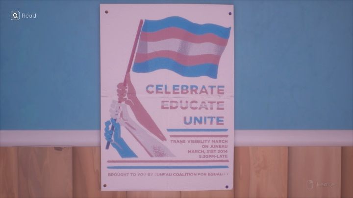 Z uwagi na to, że transseksualność bohatera jest ważnym elementem fabuły twórcy od razu komunikują to w dość jasny sposób - Tell Me Why: Spotkanie po latach - solucja, opis przejścia - 1 Rozdział - Tell Me Why - poradnik do gry