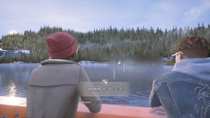 W trakcie rozmowy pojawi się nowa opcja - Tell Me Why: Powrót do domu - solucja, opis przejścia - 1 Rozdział - Tell Me Why - poradnik do gry