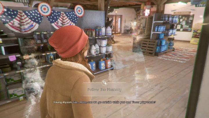 Możesz jednak przywołać wspomnienia, które ułatwią Ci rozmowę z najlepszą przyjaciółką matki - Tell Me Why: Sklep - solucja, opis przejścia - 1 Rozdział - Tell Me Why - poradnik do gry