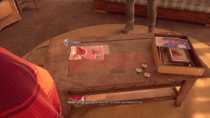 Po wyrzuceniu rzeczy z kuchni wróć do salonu - Tell Me Why: Sprzątanie domu - solucja, opis przejścia - 2 Rozdział - Tell Me Why - poradnik do gry