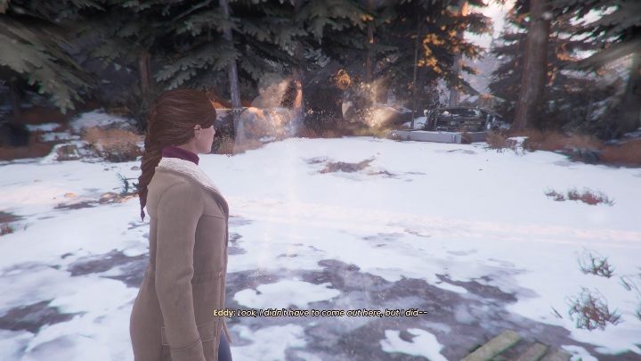 Przed domem musisz obejrzeć kilka wspomnień - Tell Me Why: Garaż - solucja, opis przejścia - 2 Rozdział - Tell Me Why - poradnik do gry