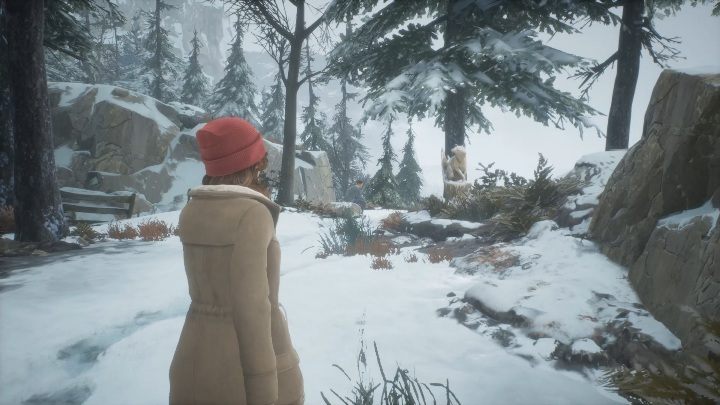 Po rozmowie udaj się na samą górę - Tell Me Why: Podróż na komisariat - solucja, opis przejścia - 2 Rozdział - Tell Me Why - poradnik do gry