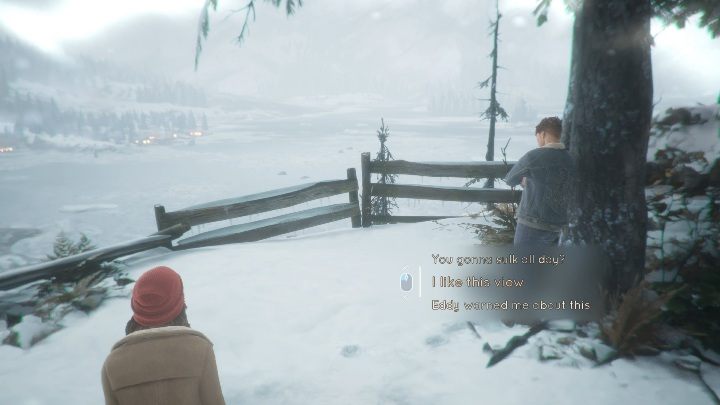 Dalszą część rozmowy możecie kontynuować używając specjalnej więzi - Tell Me Why: Podróż na komisariat - solucja, opis przejścia - 2 Rozdział - Tell Me Why - poradnik do gry