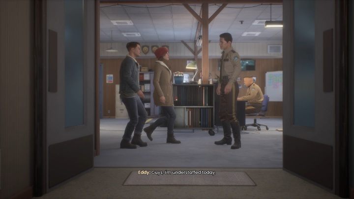 Cała sekwencję rozpoczniesz od rozmowy z Eddym - Tell Me Why: Podróż na komisariat - solucja, opis przejścia - 2 Rozdział - Tell Me Why - poradnik do gry