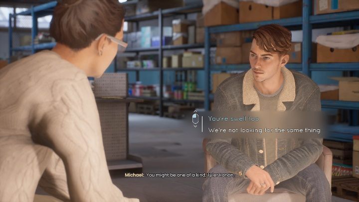 To czas na krótką pogawędkę - Tell Me Why: Sklep - solucja, opis przejścia - 2 Rozdział - Tell Me Why - poradnik do gry