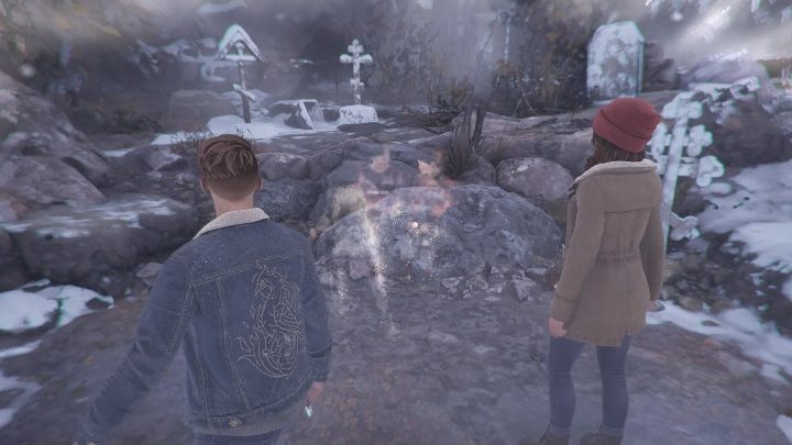 Pierwsze wspomnienie znajdziesz zaraz po wejściu na cmentarz - Tell Me Why: Cmentarz - solucja, opis przejścia - 2 Rozdział - Tell Me Why - poradnik do gry