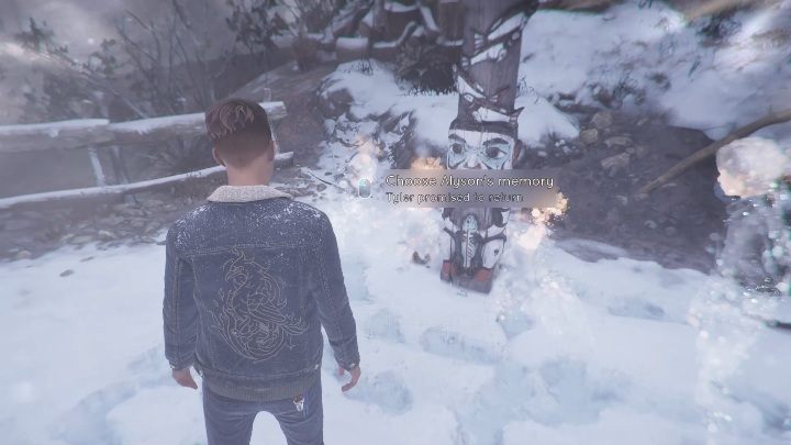 Po obejrzeniu wspomnień musisz zdecydować - Tell Me Why: Cmentarz - solucja, opis przejścia - 2 Rozdział - Tell Me Why - poradnik do gry