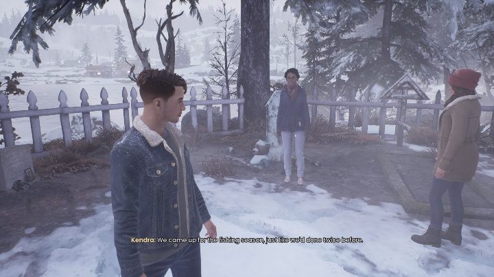 Idąc dalej możesz spotkać Kendrę - Tell Me Why: Cmentarz - solucja, opis przejścia - 2 Rozdział - Tell Me Why - poradnik do gry