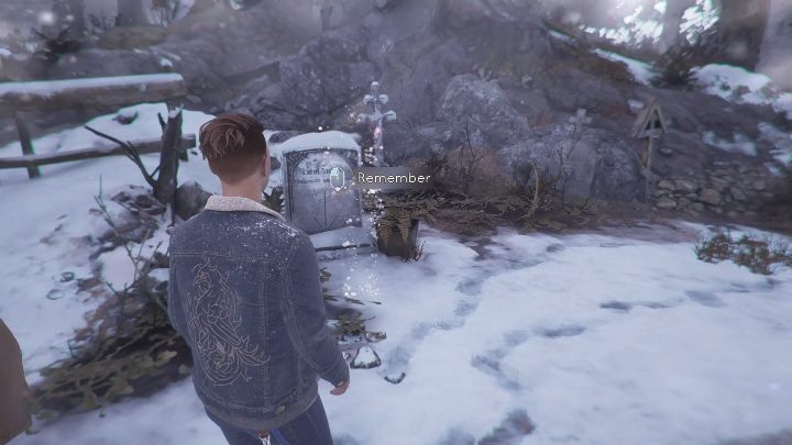 Za grobem matki Eddyego znajdziesz figurkę - Tell Me Why: Cmentarz - solucja, opis przejścia - 2 Rozdział - Tell Me Why - poradnik do gry