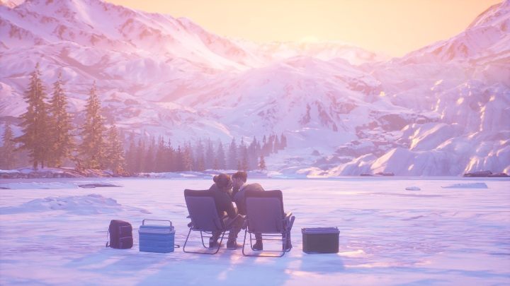 Decyzja o pocałunku mężczyzn nad jeziorem wpłynie na ich wspólną przyszłość - Tell Me Why: Ważne wybory - solucja, opis przejścia - 3 Rozdział - Tell Me Why - poradnik do gry