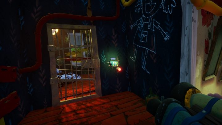 Hasło do drzwi to 3841. - Hello Neighbor 2: Opis przejścia - jak ukończyć wersję alfa? - Hello Neighbor 2 - poradnik do gry