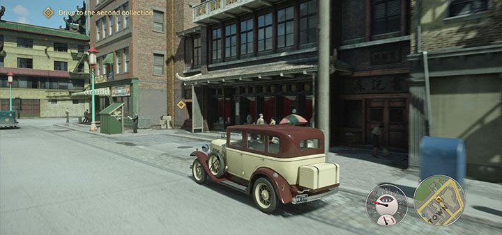 Sklep China Store w Chinatown to druga lokacja, w której trzeba odebrać haracz - Mafia Definitive Edition: Dzień jak co dzień - solucja - Mafia 1 Definitive Edition - poradnik, solucja