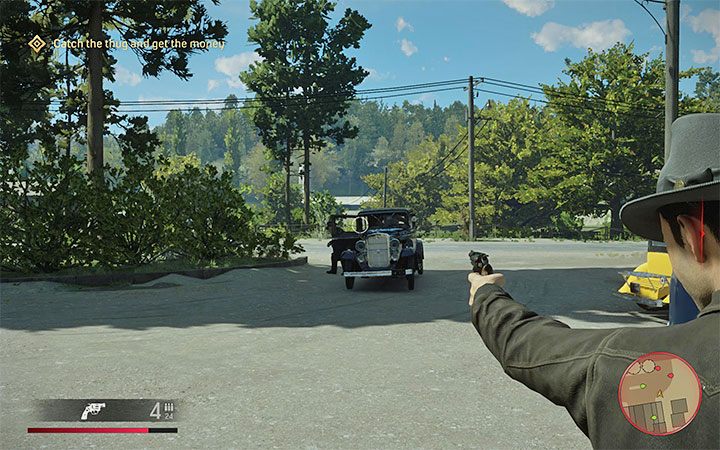 Licz się z tym, że niedługo po rozpoczęciu walk dodatkowi gangsterzy przyjadą w to miejsce pojazdem - Mafia Definitive Edition: Dzień jak co dzień - solucja - Mafia 1 Definitive Edition - poradnik, solucja