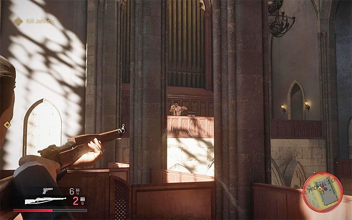 Tommy od samego początku bitwy będzie ostrzeliwany przez przeciwnika z wyższego poziomu - Mafia Definitive Edition: Święty i grzesznik - solucja - Mafia 1 Definitive Edition - poradnik, solucja