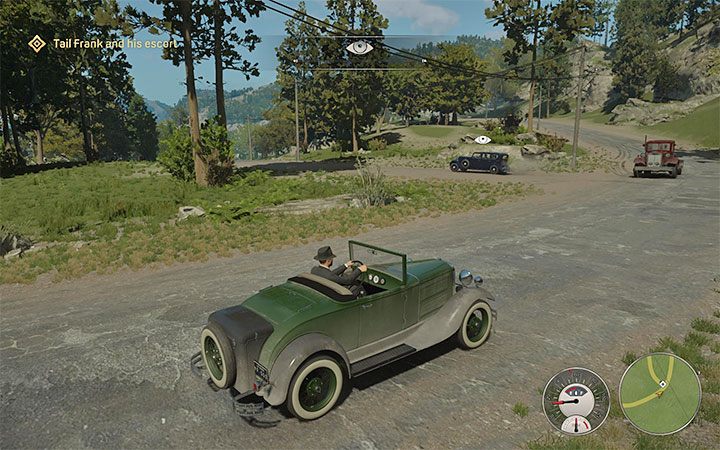 Śledzony pojazd wyraźnie przyśpieszy po tym jak wyjedziecie poza miasto - Mafia Definitive Edition: Omerta - solucja - Mafia 1 Definitive Edition - poradnik, solucja