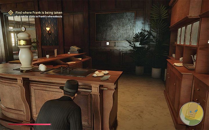 Po znalezieniu się w pomieszczeniu restauracyjnym podejdź do lady i zbadaj pokazaną na obrazku notatkę - Mafia Definitive Edition: Omerta - solucja - Mafia 1 Definitive Edition - poradnik, solucja