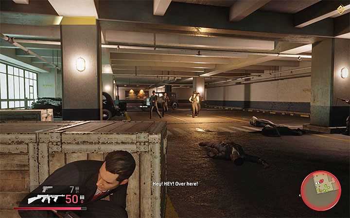 Po obejrzeniu scenek przerywnikowych nie wychodź zza zasłony - Mafia Definitive Edition: Ważna sprawa - solucja - Mafia 1 Definitive Edition - poradnik, solucja