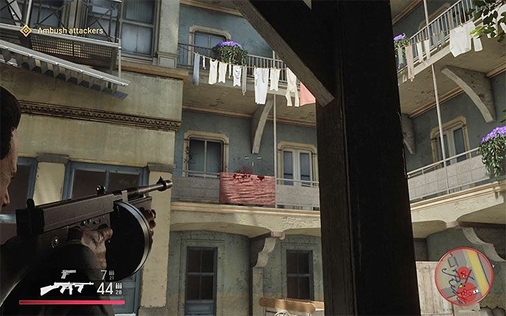 W kuchni bądź gotowy do szybkiego pozbycia się kolejnego gangstera, któremu dodatkowo warto odebrać Tommy Guna - Mafia Definitive Edition: Bon apetit! - solucja - Mafia 1 Definitive Edition - poradnik, solucja