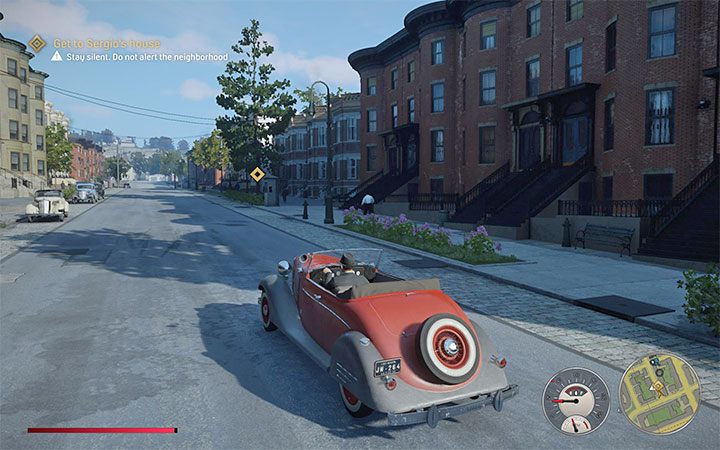 Tommy jeszcze przed rozpoczęciem grywalnej części misji otrzyma od Vincenzo bombę do podłożenia pod samochodem wrogiego gangstera - Mafia Definitive Edition: Ty szczęściarzu - solucja - Mafia 1 Definitive Edition - poradnik, solucja