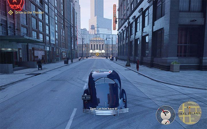 Po wysłuchaniu planu zamordowania Morello zejdź po schodach na parter i dotrzyj na podwórze za barem - Mafia Definitive Edition: Creme de la Creme - solucja - Mafia 1 Definitive Edition - poradnik, solucja