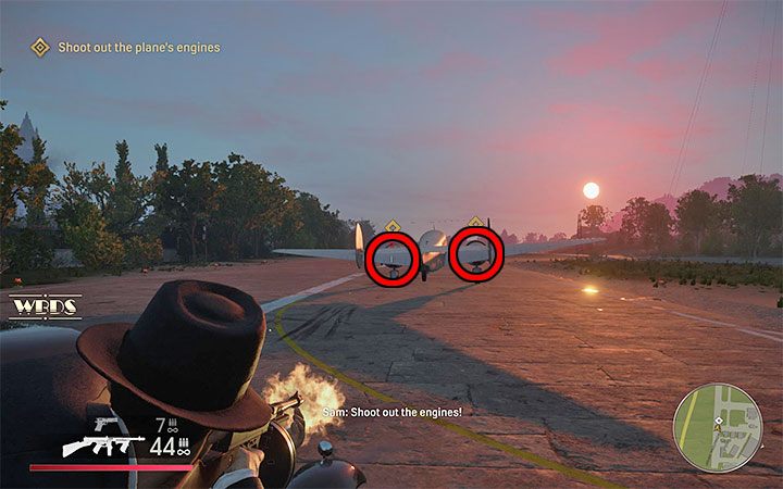 Po przesunięciu bramy bohaterowie ustalą, że Morello chce uciec samolotem - Mafia Definitive Edition: Creme de la Creme - solucja - Mafia 1 Definitive Edition - poradnik, solucja