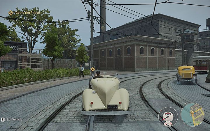 Z wprowadzenia do misji dowiesz się, że cel ataku to Turnbull - polityka trzeba będzie zastrzelić ze snajperki podczas wiecu wyborczego - Mafia Definitive Edition: Kampania wyborcza - solucja - Mafia 1 Definitive Edition - poradnik, solucja