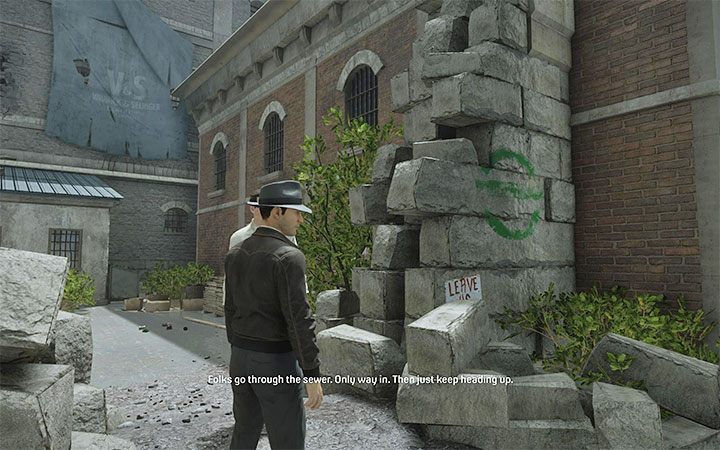 Wdrap się na deski i następnie przejdź przez płot - Mafia Definitive Edition: Kampania wyborcza - solucja - Mafia 1 Definitive Edition - poradnik, solucja