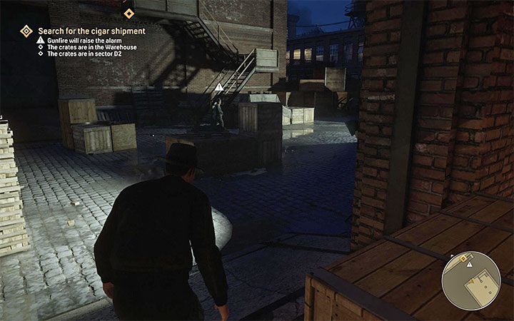 Musisz dotrzeć do magazynu znajdującego się na północ od tego, w którym aktualnie przebywasz - Mafia Definitive Edition: Czysty relaks - solucja - Mafia 1 Definitive Edition - poradnik, solucja